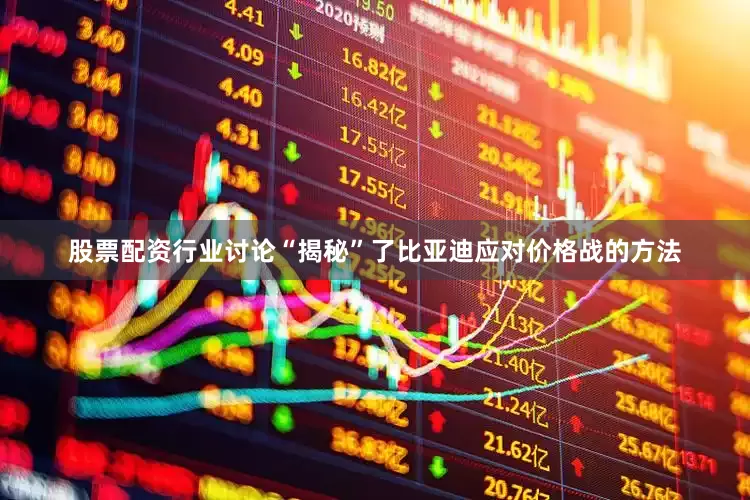股票配资行业讨论“揭秘”了比亚迪应对价格战的方法