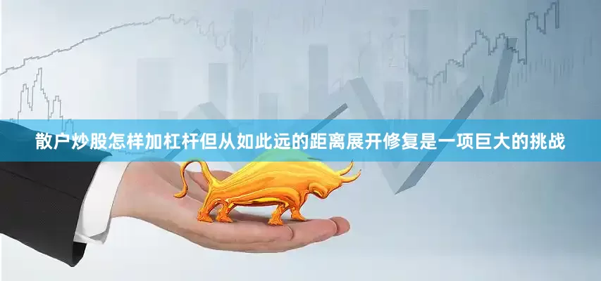 散户炒股怎样加杠杆但从如此远的距离展开修复是一项巨大的挑战